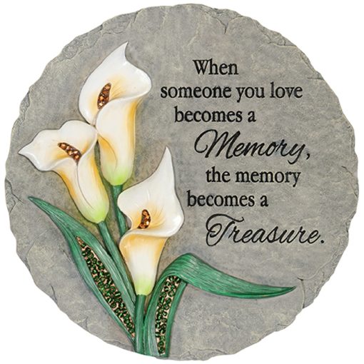 "Becomes a Memory" Garden Stone