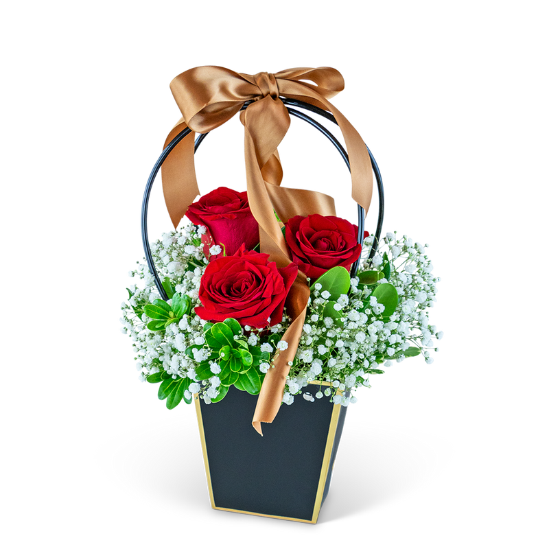 Cloud of Roses Blooming Tote