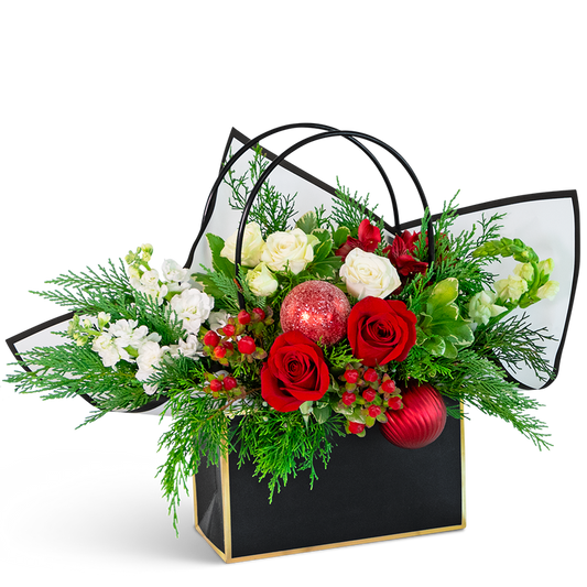 Jingle Bell Blooms Tote