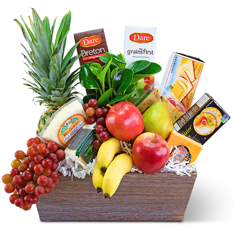 Classic Fruit and Cheese Basket