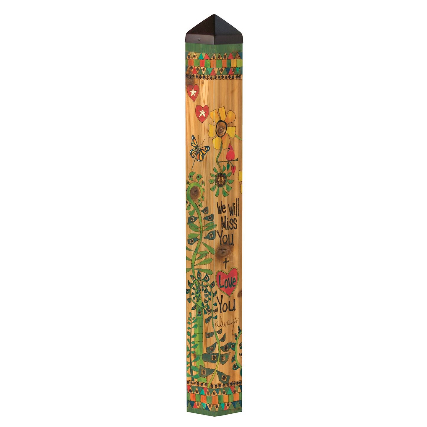 Love You Always 40" Art Pole