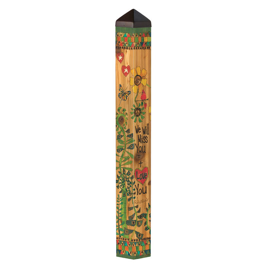 Love You Always 40" Art Pole