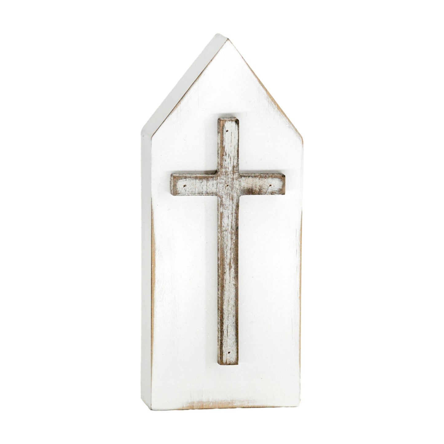 House-Shaped Cross Block