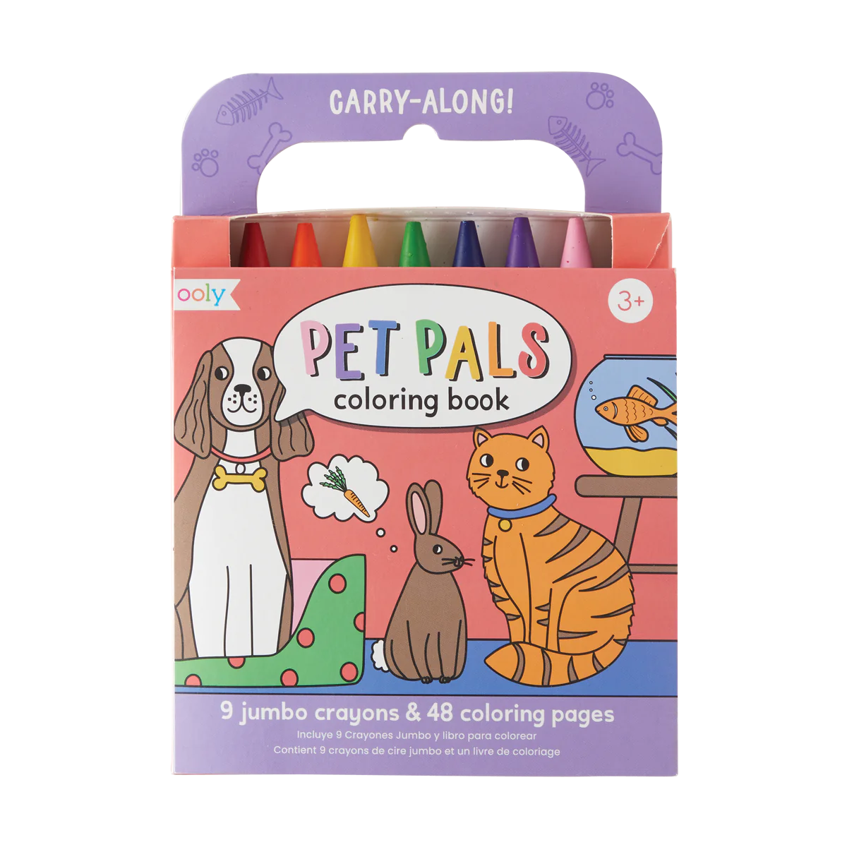 Pet Pals Carry Along Coloring Book
