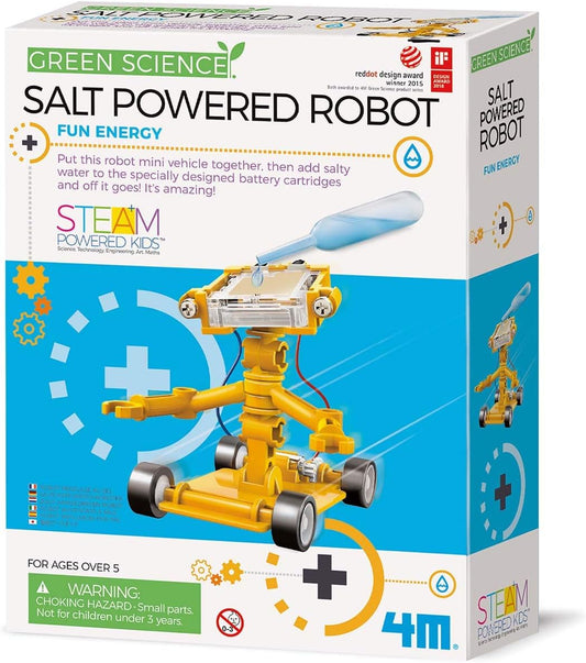 4M Salt Powered Robot STEM Science Project