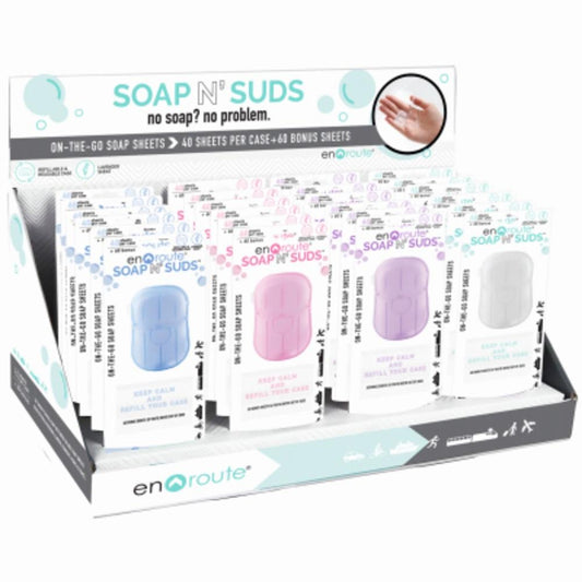 En Route Soap 'n Suds On-The-Go Soap Sheets