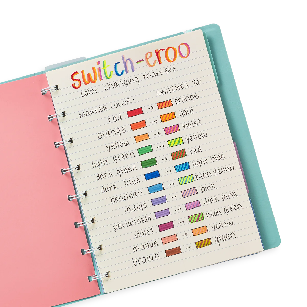 Switch-eroo Coloring Changing Markers