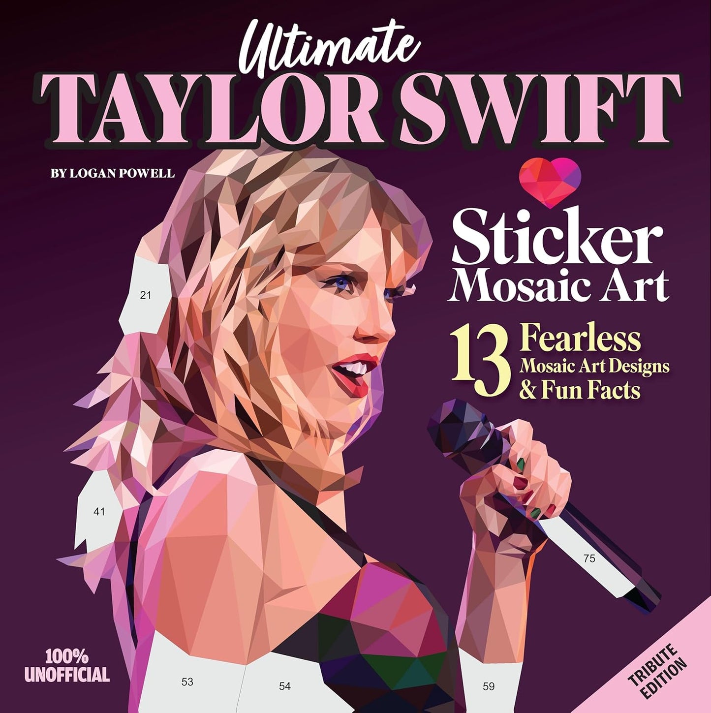 Taylor Swift Mosaic Sticker Book