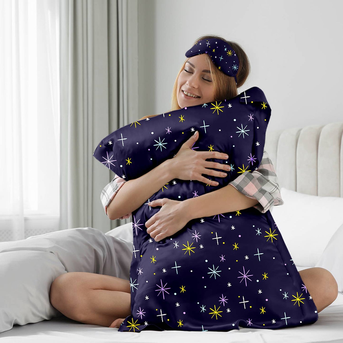 THE SATIN SLEEP SET (5 PIECES)