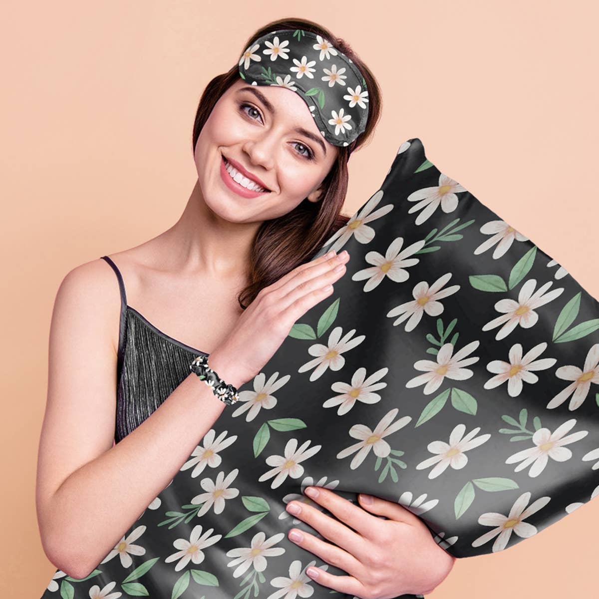 THE SATIN SLEEP SET (5 PIECES)