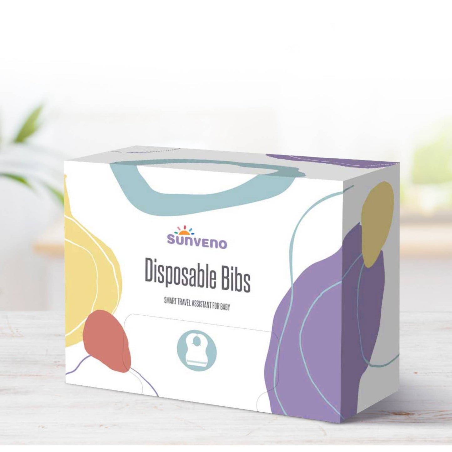 20 Pcs Disposable Baby Bibs