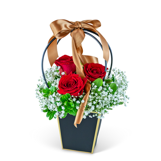 Cloud of Roses Blooming Tote