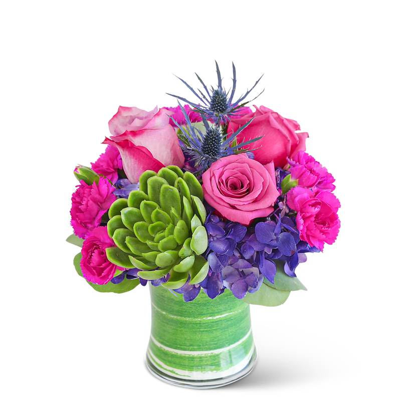 London Posh with Succulent