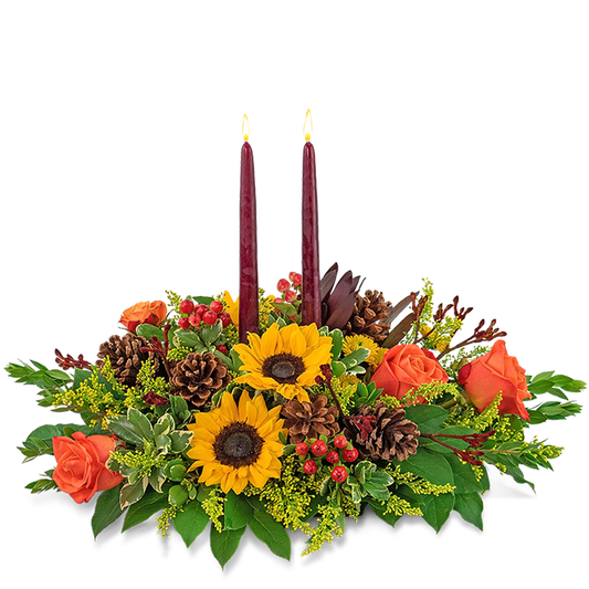 Autumnal Abundance Centerpiece
