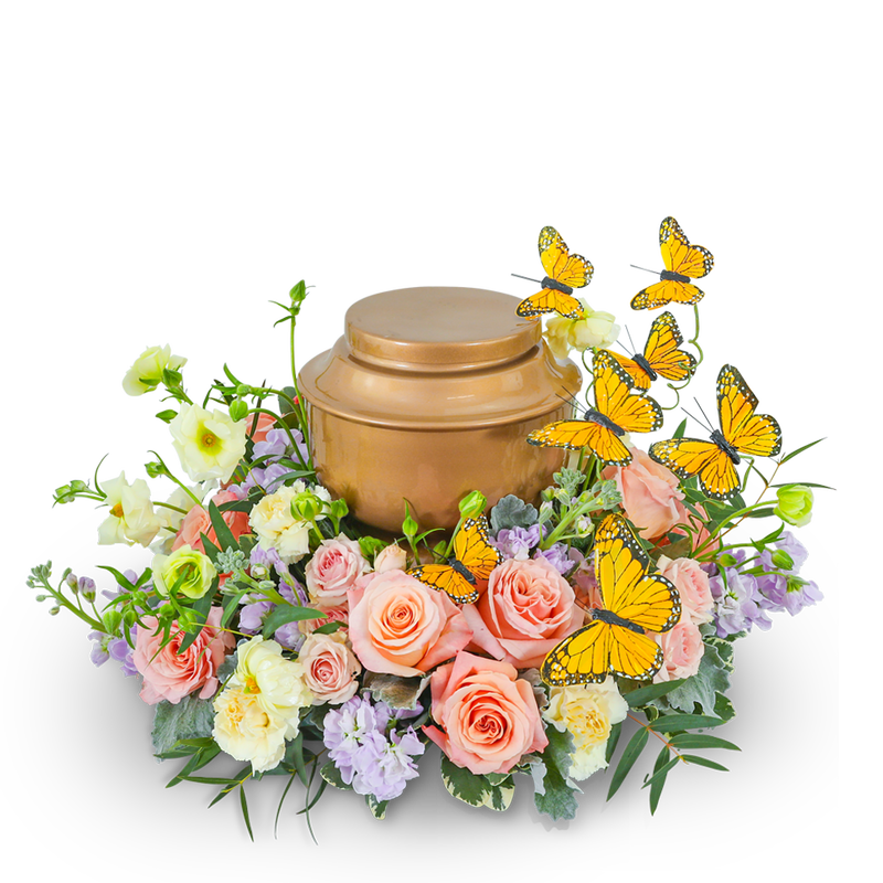 Wind Beneath My Wings Urn Surround