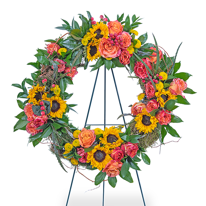 Sunset Reflections Wreath
