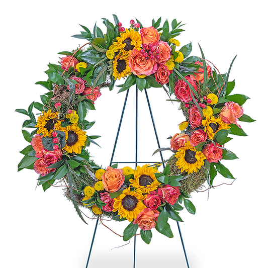 Sunset Reflections Wreath