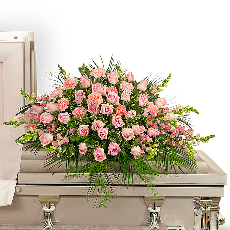 Forever Adored Casket Spray