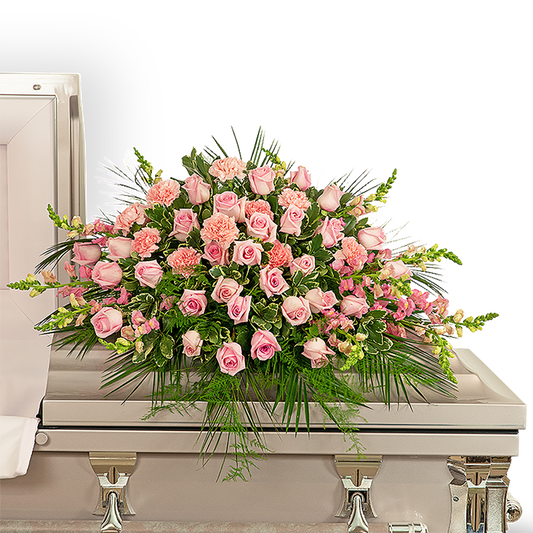 Forever Adored Casket Spray