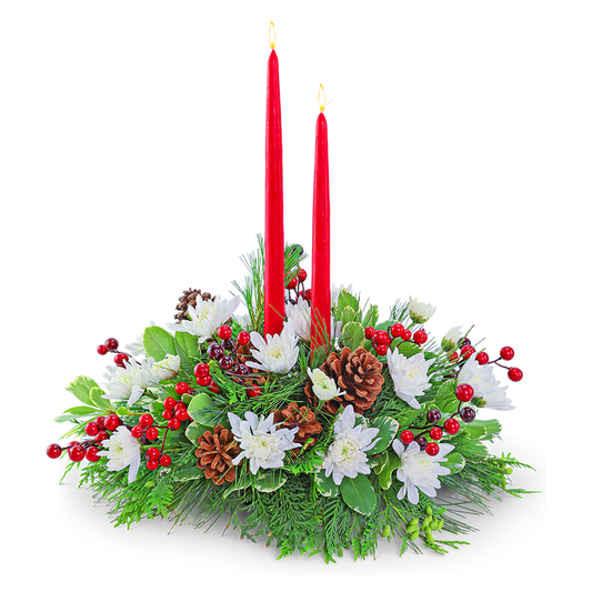 Noel Candlelight Centerpiece