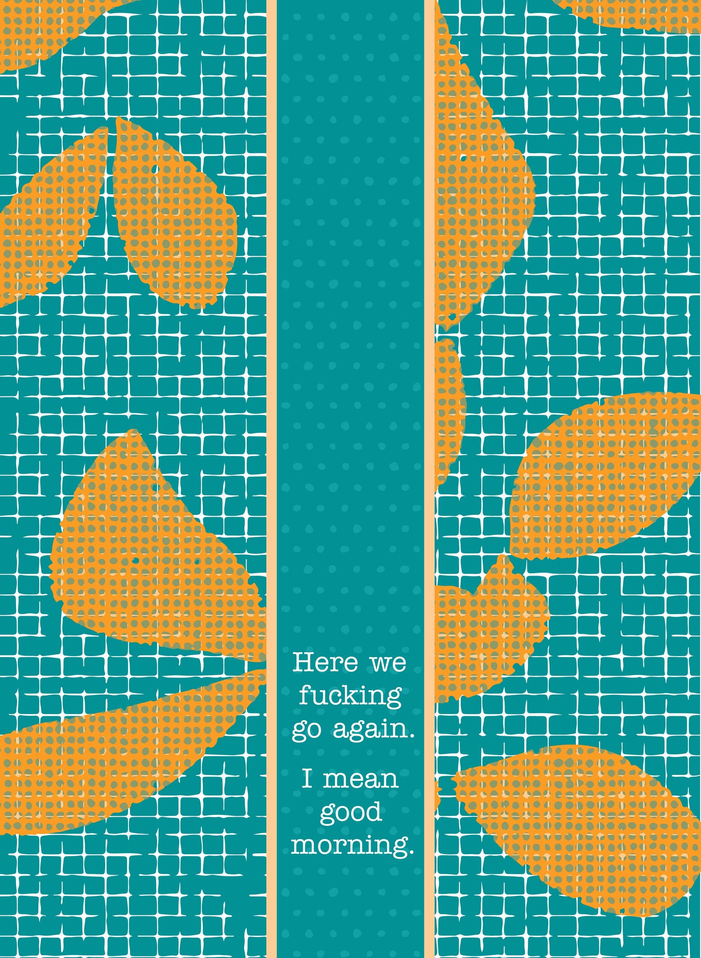 DISH TOWEL: Good Morning