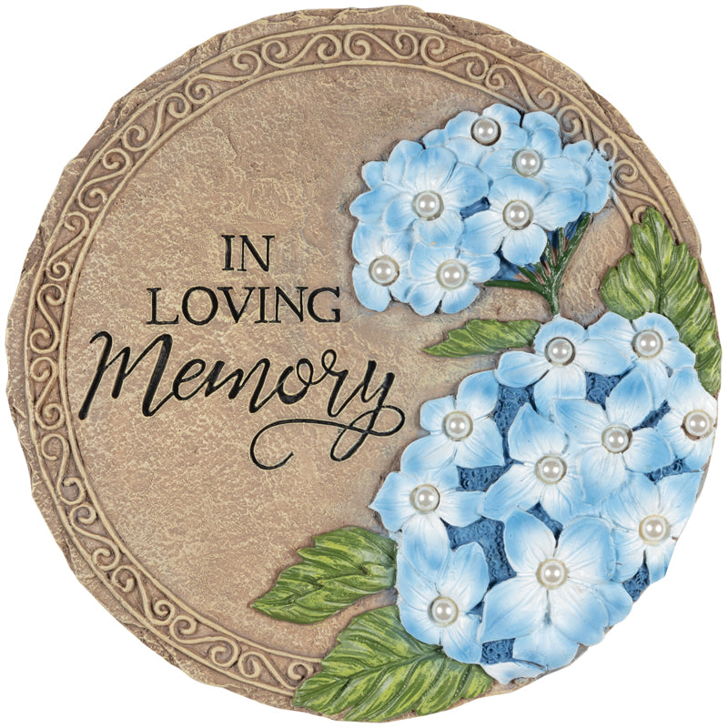 In Loving Memory Beadwork Stepping Stone