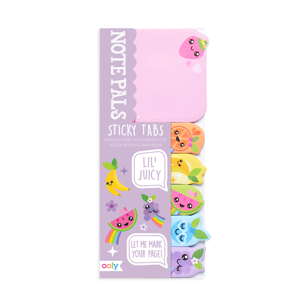 Notepals Sticky Tabs - Lil' Juicy