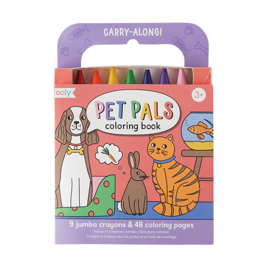 Pet Pals Carry Along Coloring Book
