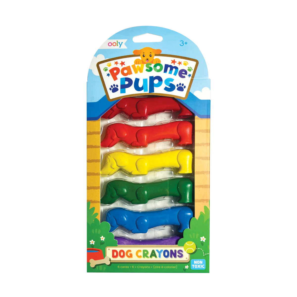 Pawsome Pups Dog Crayons