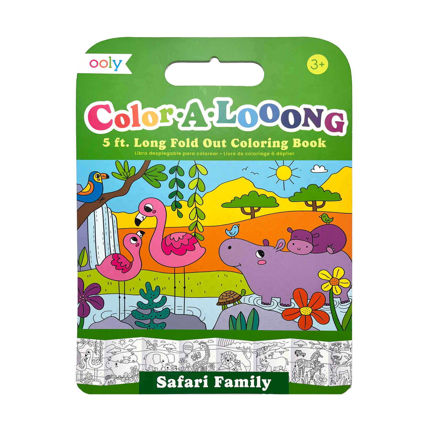 Color-A-Looong 5ft Fold Out Coloring Book