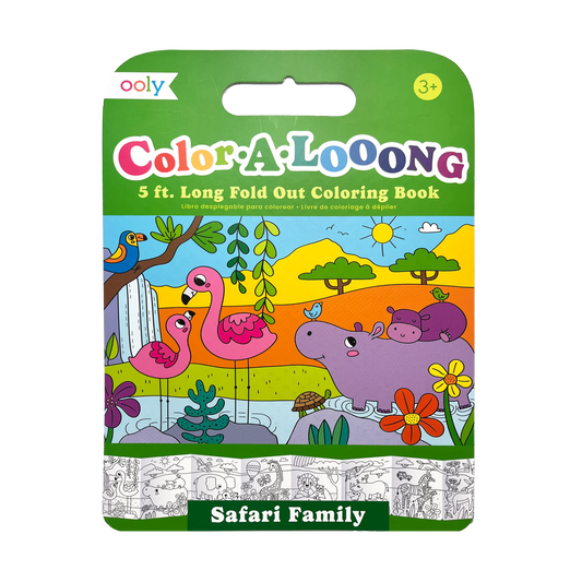 Color-A-Looong 5ft Fold Out Coloring Book