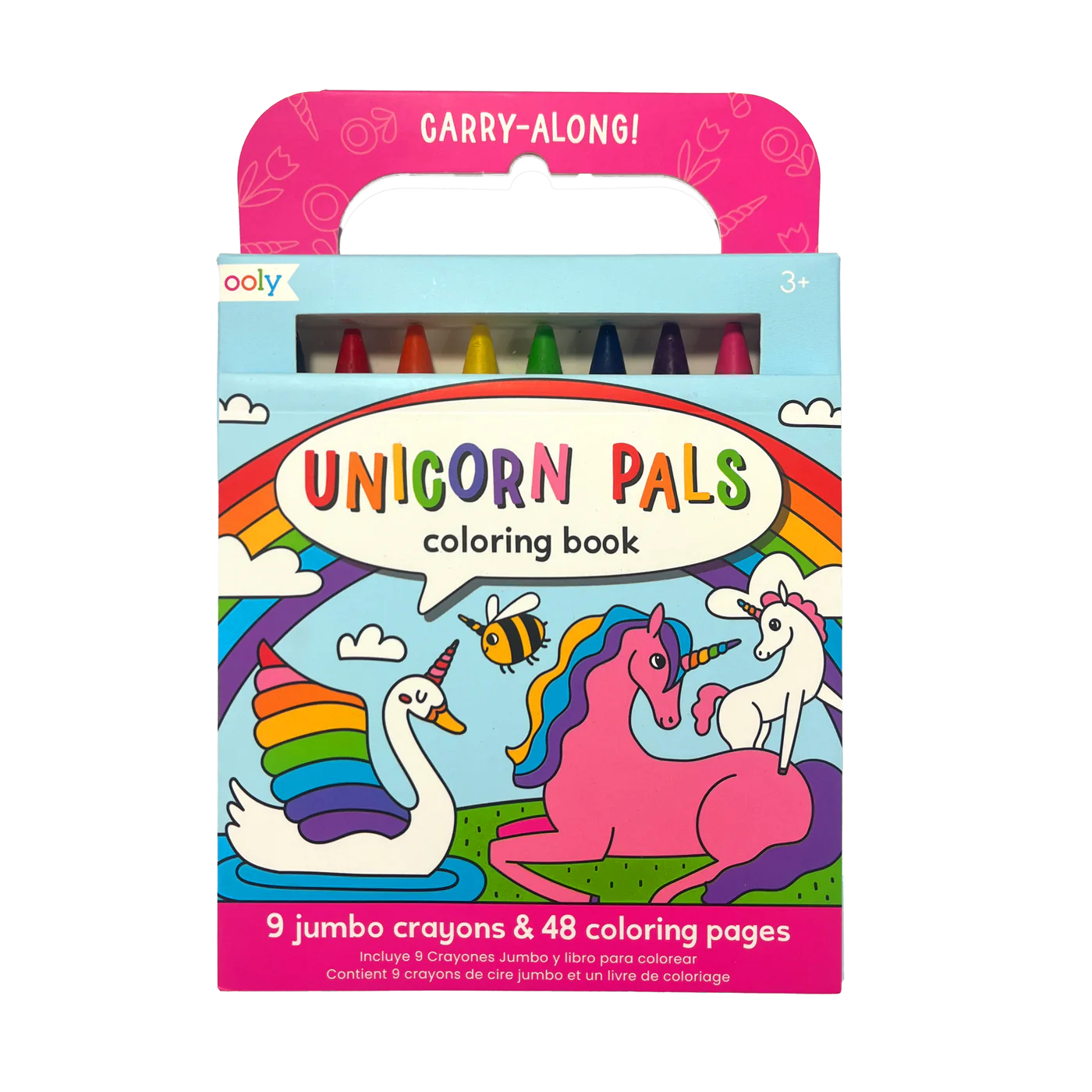 Unicorn Pals Carry Along Coloring Book